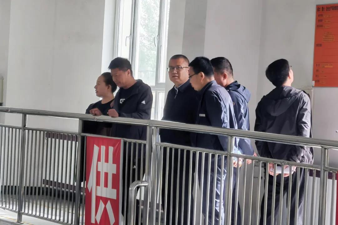 银川市副市长雍辉一行到爱游戏在线官网_爱游戏（中国）第八水厂进行“五一”节前安全供水检查